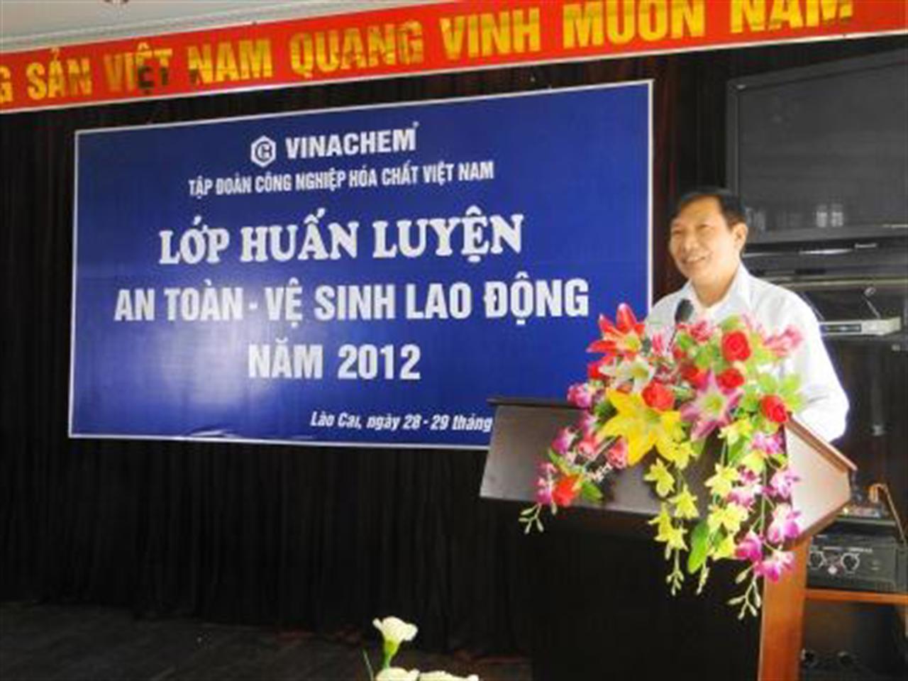 Huấn luyện An toàn – Vệ sinh lao động năm 2012