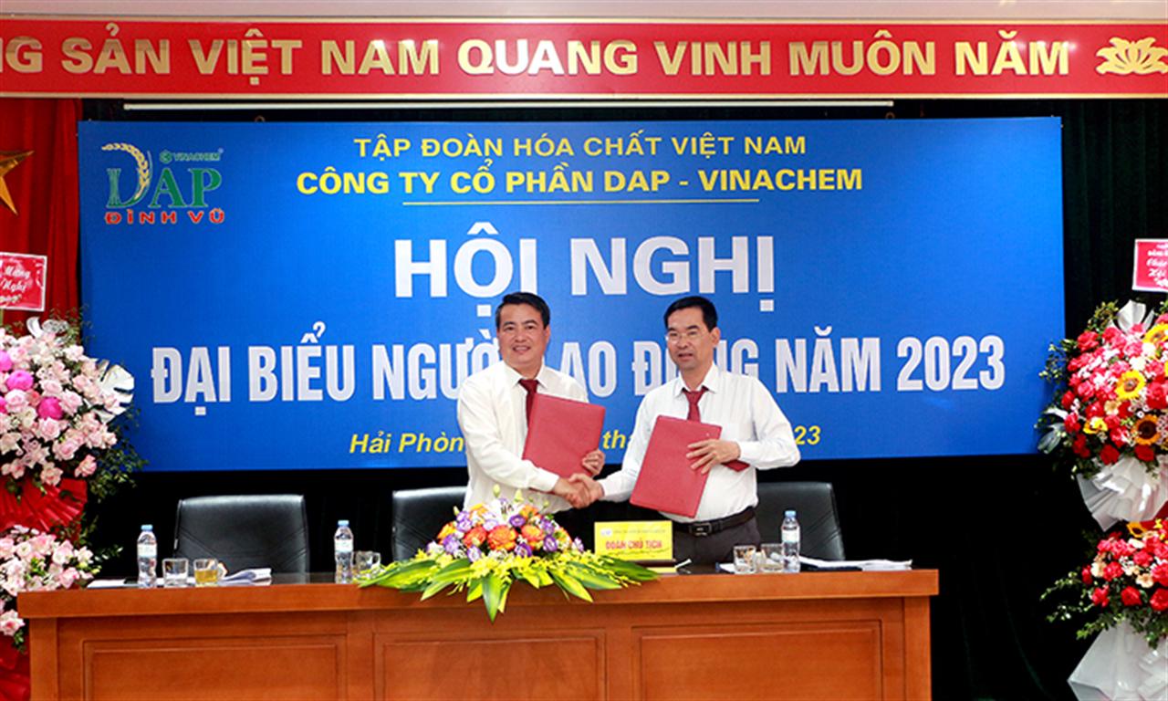 Hội nghị Đại biểu Người Lao động Công ty CP DAP – VINACHEM năm 2023