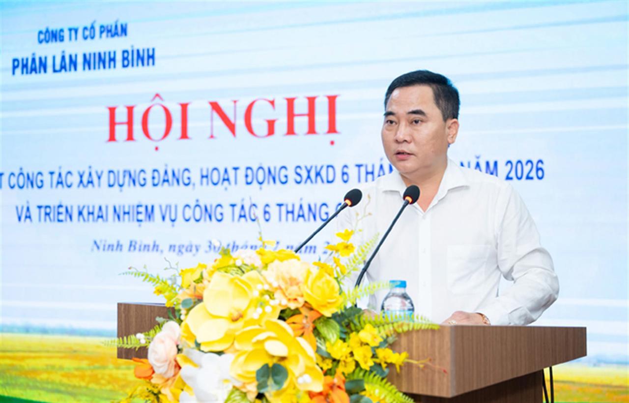 Phân lân Ninh Bình giữ đà tăng trưởng, phấn đấu vượt kế hoạch năm 2026