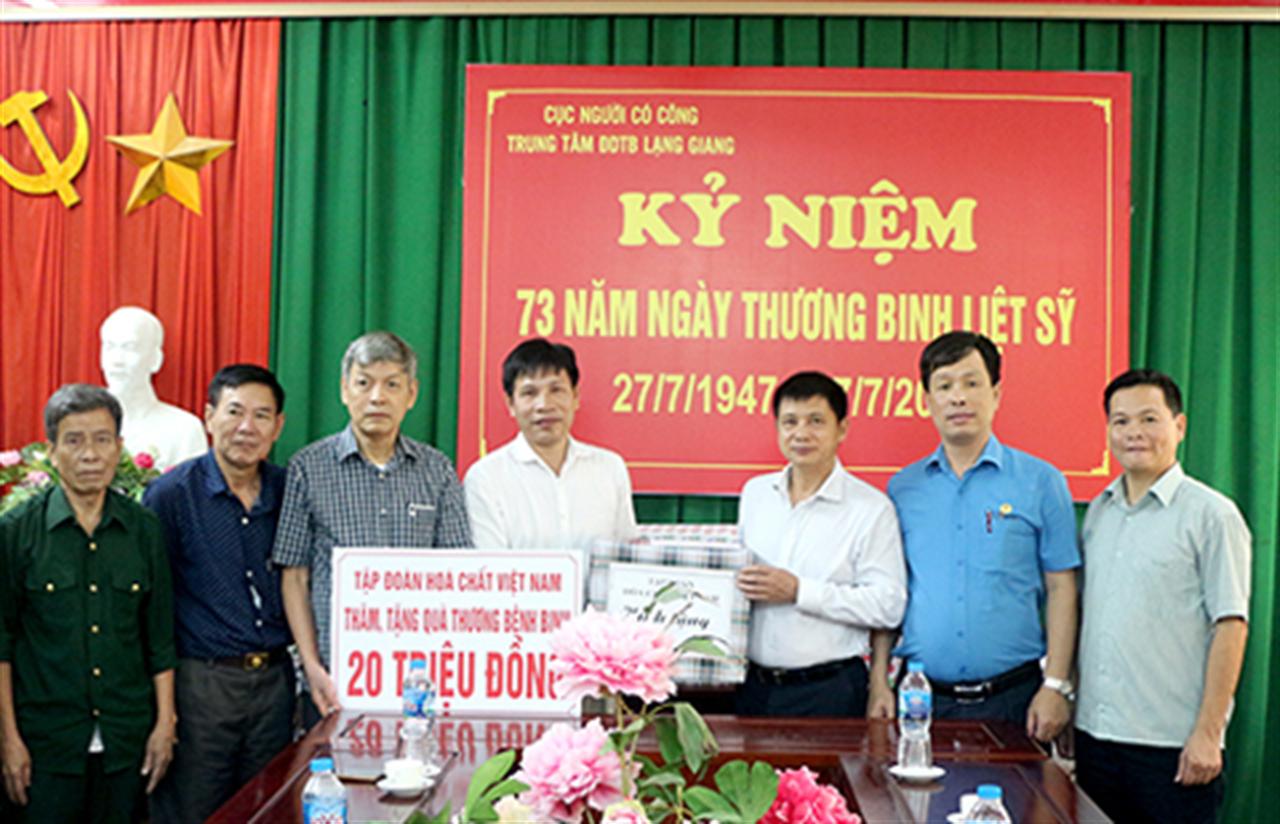 Hoạt động tri ân Ngày Thương binh, Liệt sỹ (27/7) của Tập đoàn Hóa chất Việt Nam
