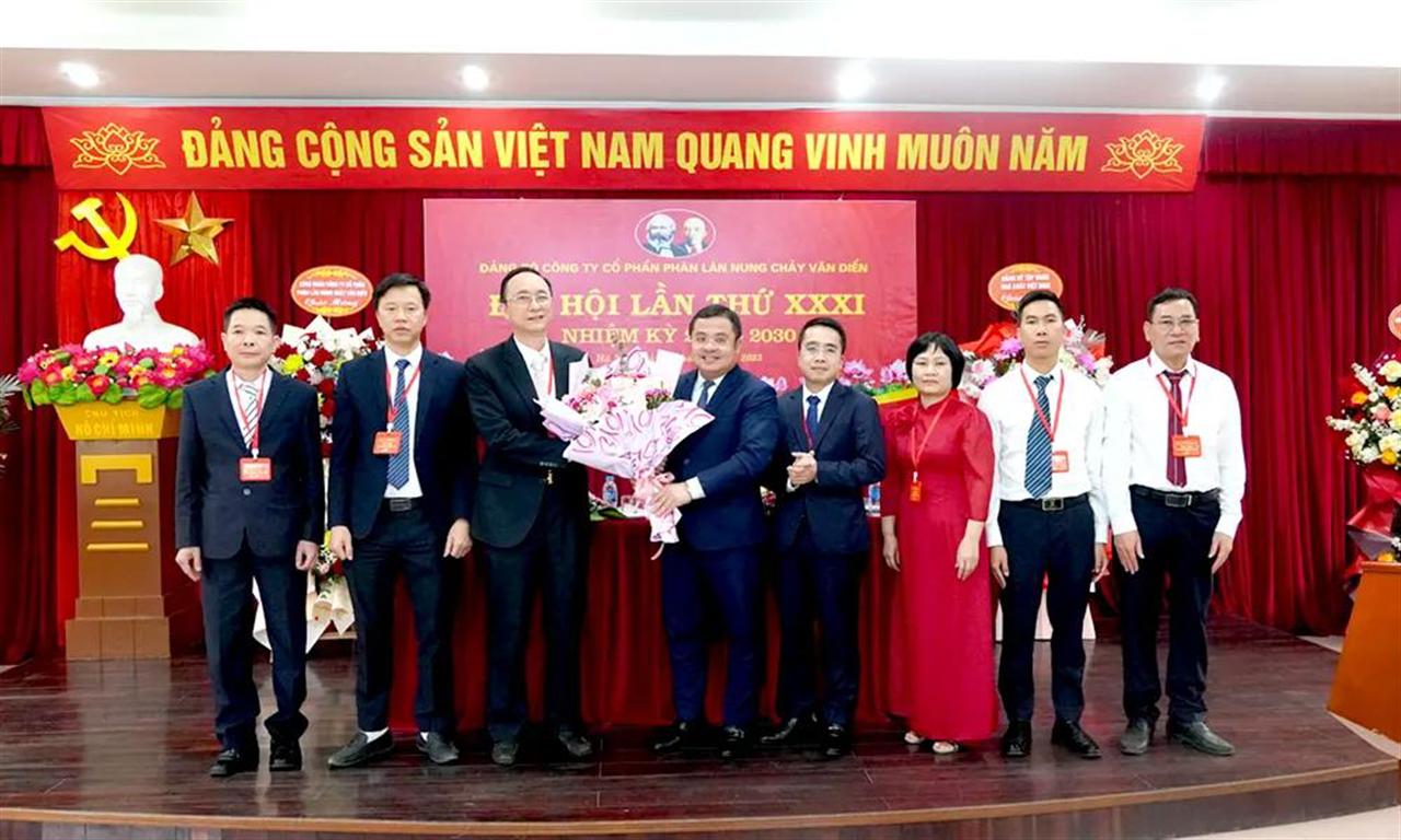 Đại hội Đảng bộ Công ty CP Phân lân nung chảy Văn Điển lần thứ XXXI, nhiệm kỳ 2025-2030