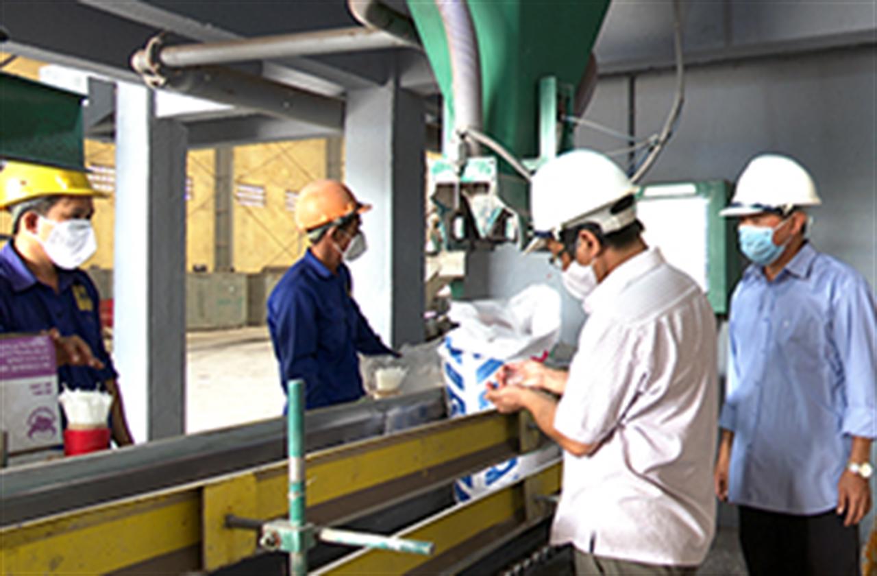 Đưa dây chuyền sản xuất phân bón hiện đại nhất vào sản xuất