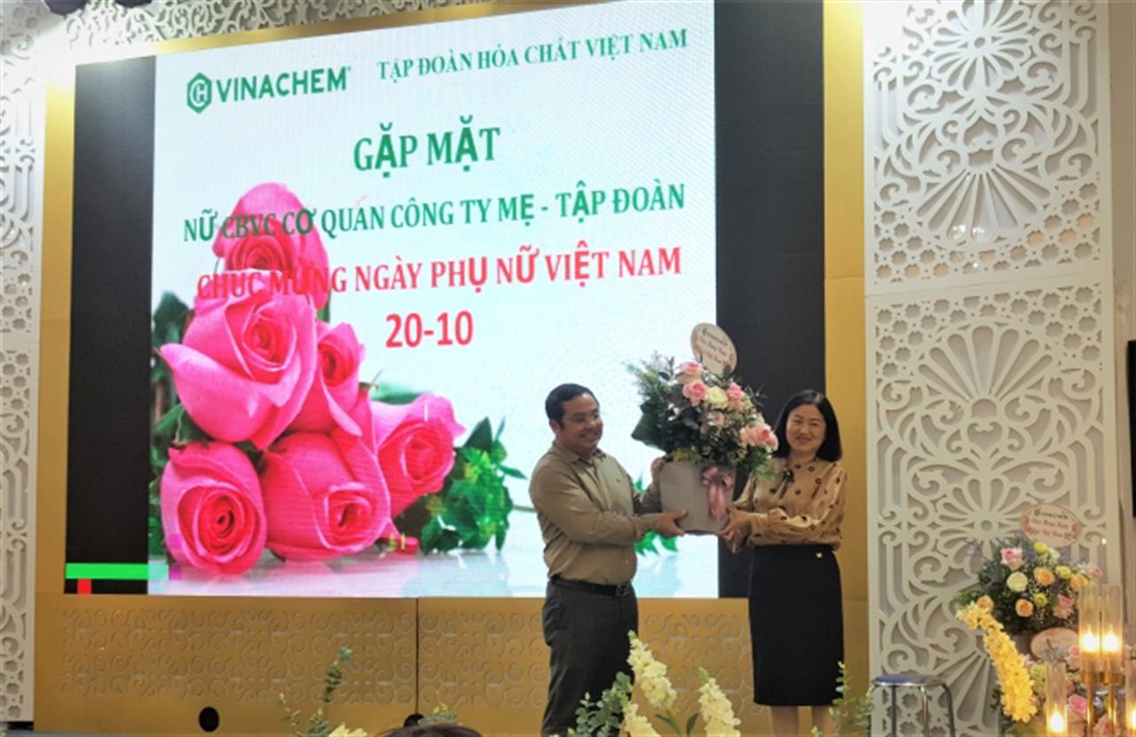 Vinachem: Gặp mặt kỷ niệm 92 năm Ngày thành lập Hội LHPN Việt Nam