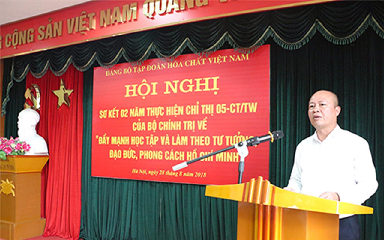 Đảng ủy VINACHEM: Hội nghị sơ kết 2 năm triển khai thực hiện Chỉ thị số 05-CT/TW