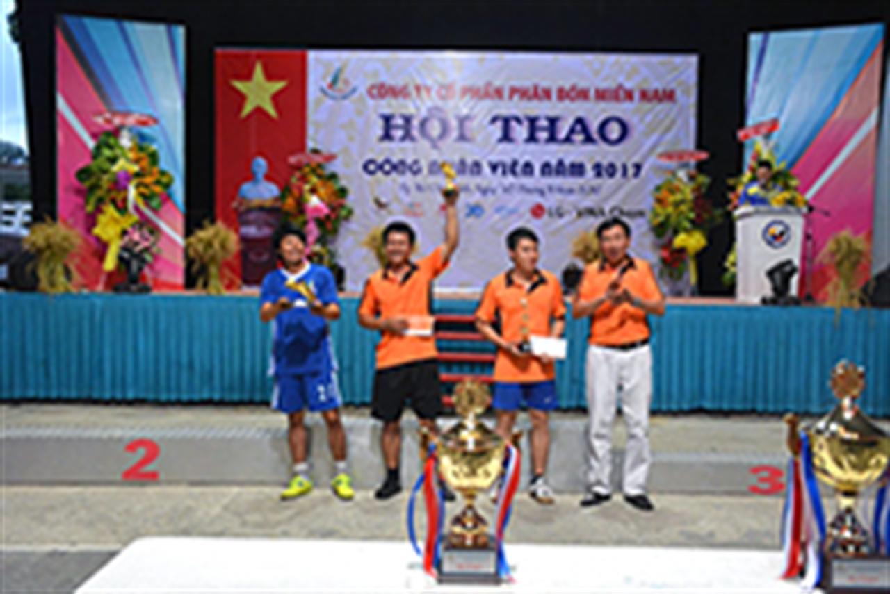 Công ty CP Phân Bón Miền Nam tổ chức hội thao CNVC LĐ năm 2017