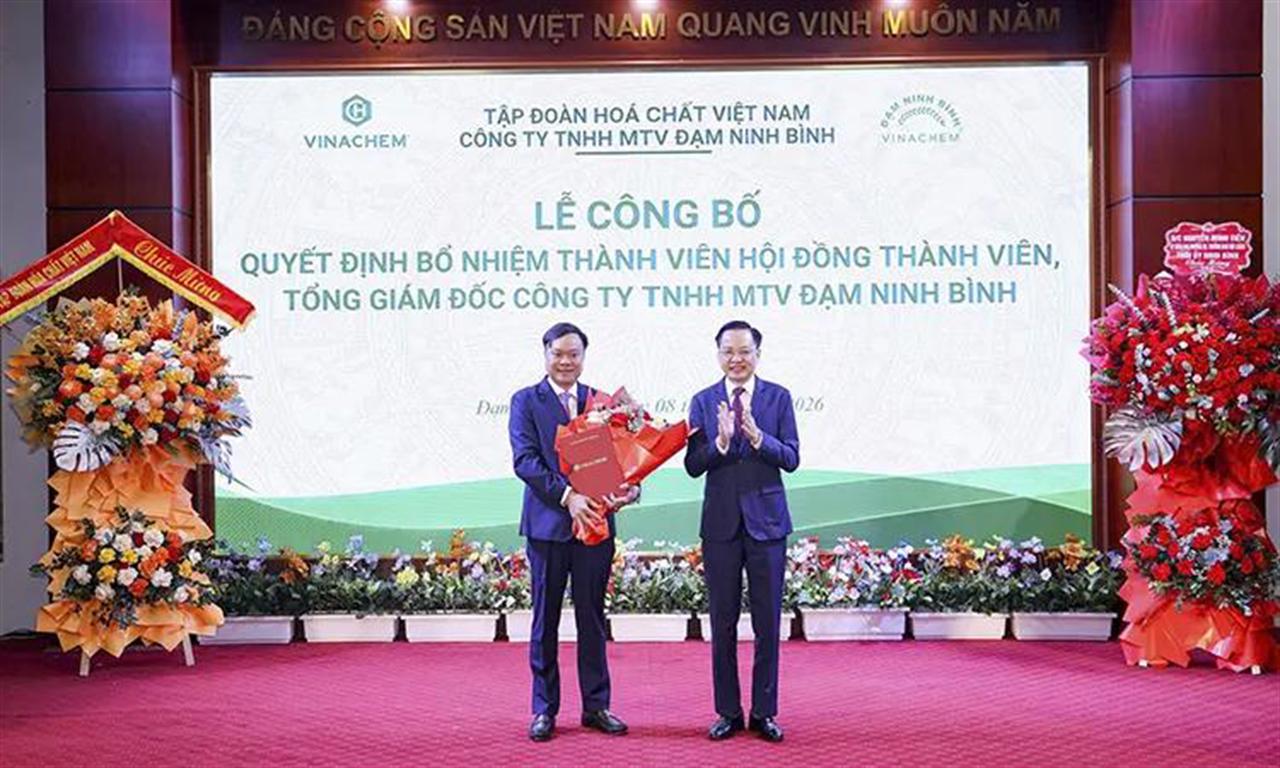 Tân Tổng Giám đốc Đạm Ninh Bình Nguyễn Đình Khoát: Tập trung cao nhất cho hiệu quả sản xuất kinh doanh