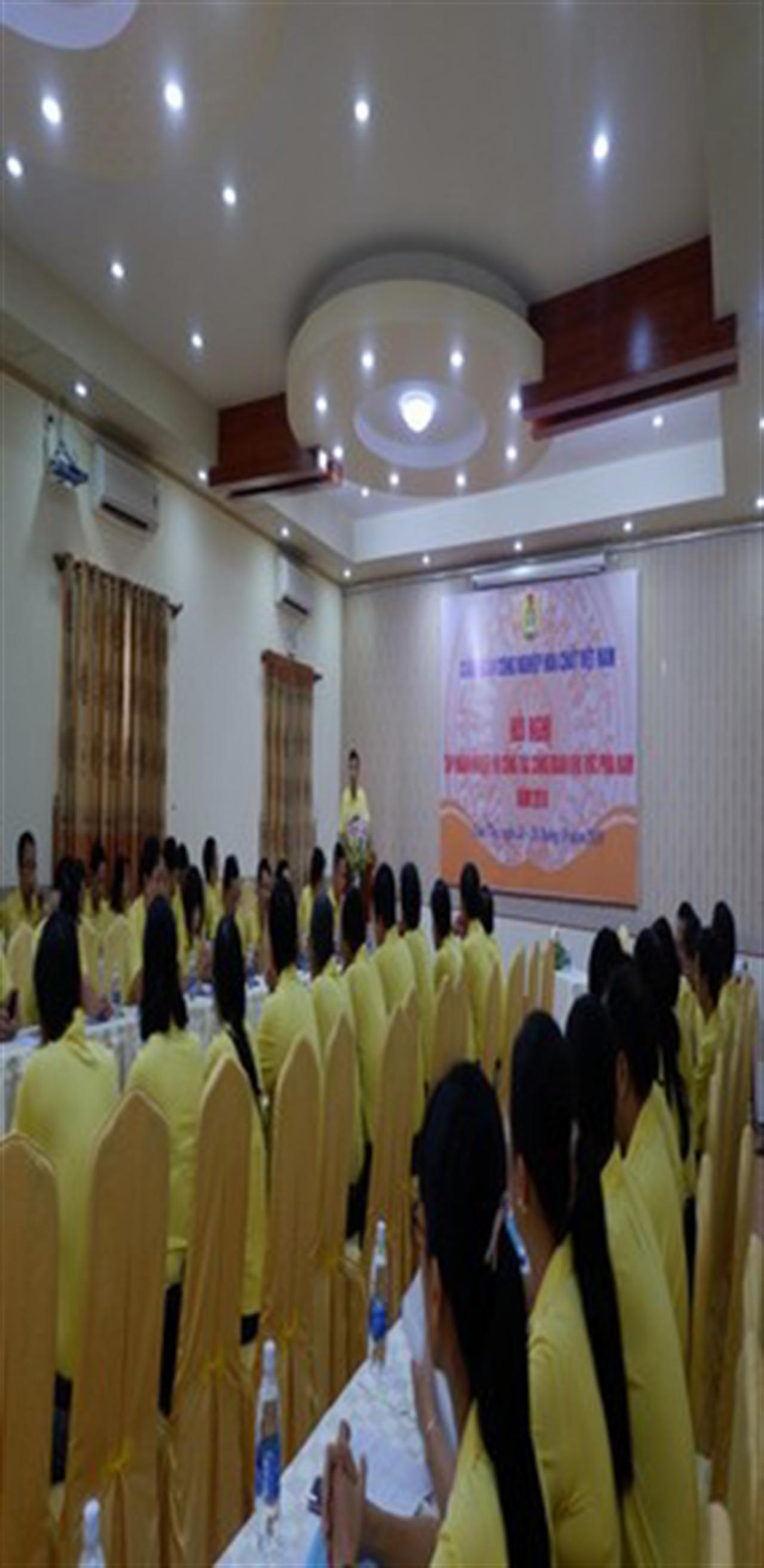 Công đoàn Công nghiệp Hóa chất Việt Nam tổ chức tập huấn nghiệp vụ công tác công đoàn