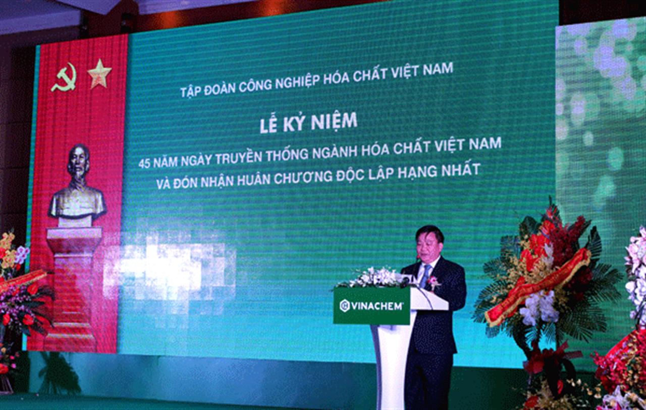 VINACHEM:  The sector’s 45th anniversary and to be awarded Independence Medal First Class