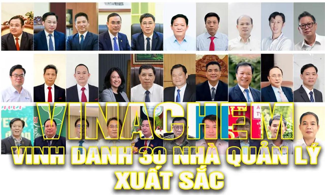 Tôn vinh 30 cá nhân đạt danh hiệu “Nhà quản lý xuất sắc Tập đoàn Công nghiệp Hóa chất Việt Nam giai đoạn 2020–2025”