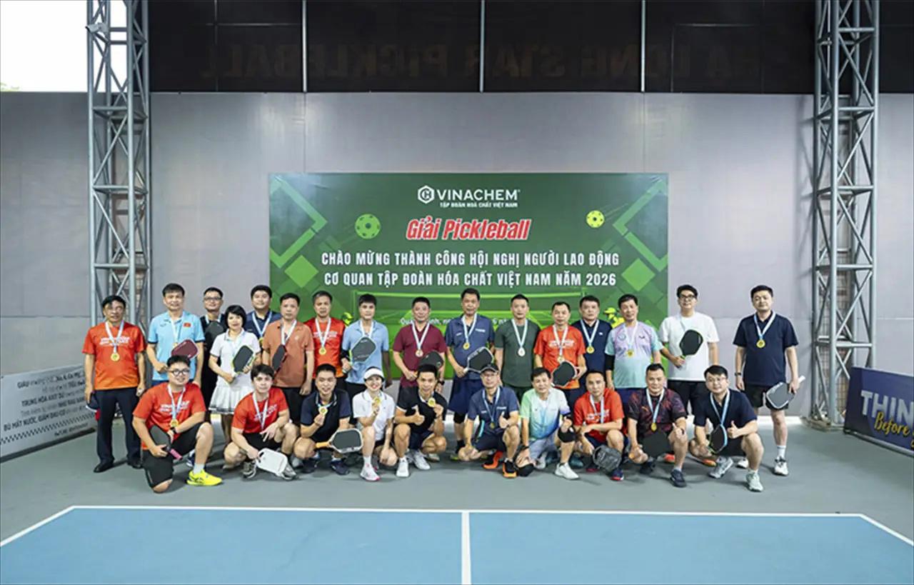 Pickleball Connects Vinachem Staff and Employees