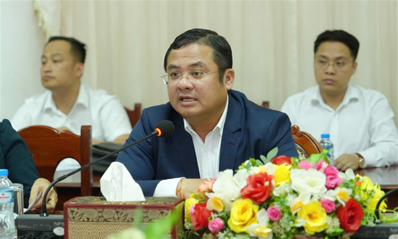 Tập đoàn Hóa chất Việt Nam làm việc với Lãnh đạo tỉnh Khammouan, Lào về triển khai Dự án muối mỏ Kali