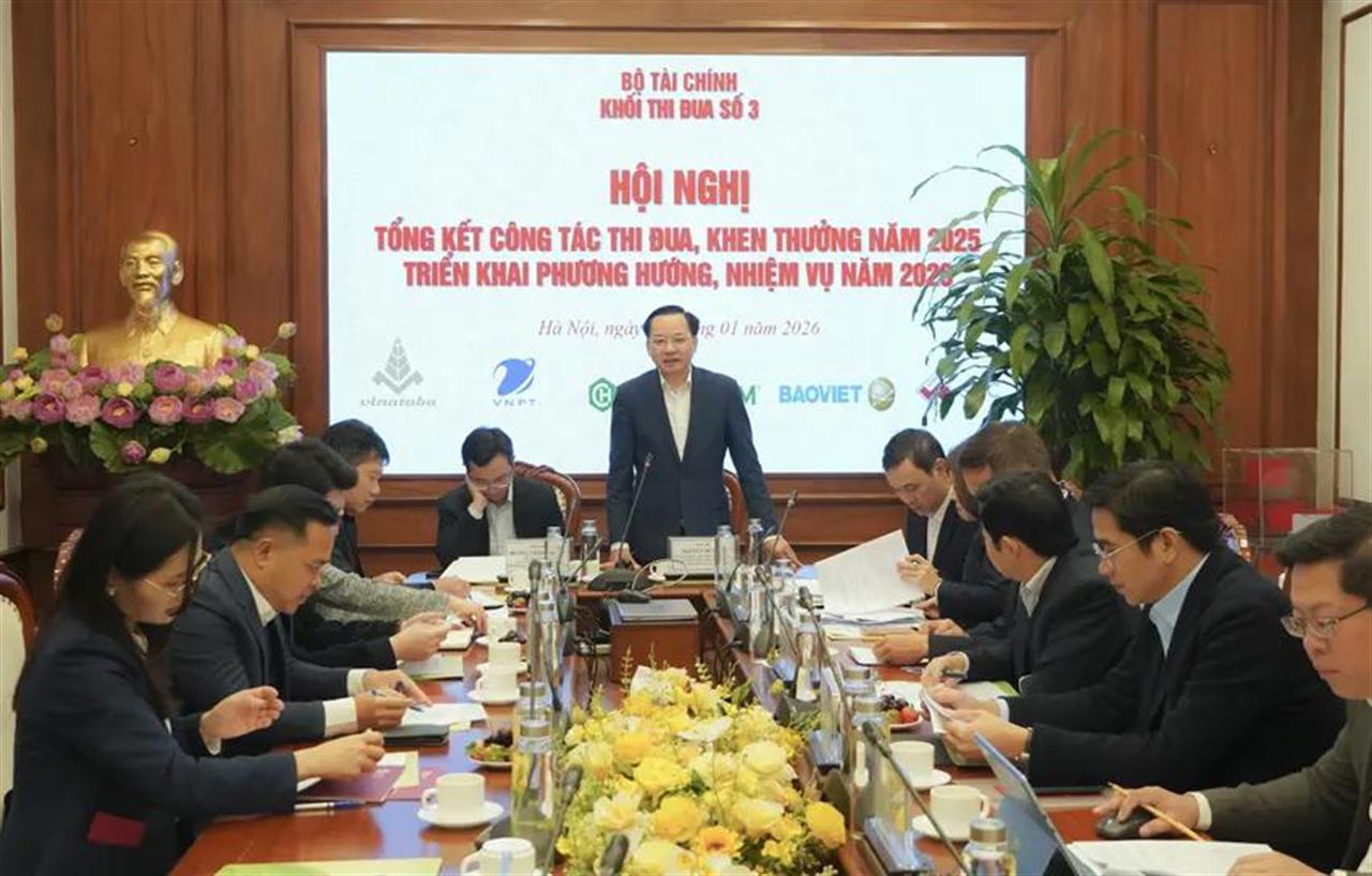 Tổng kết công tác thi đua khen thưởng Khối thi đua số 3 - Bộ Tài chính năm 2025