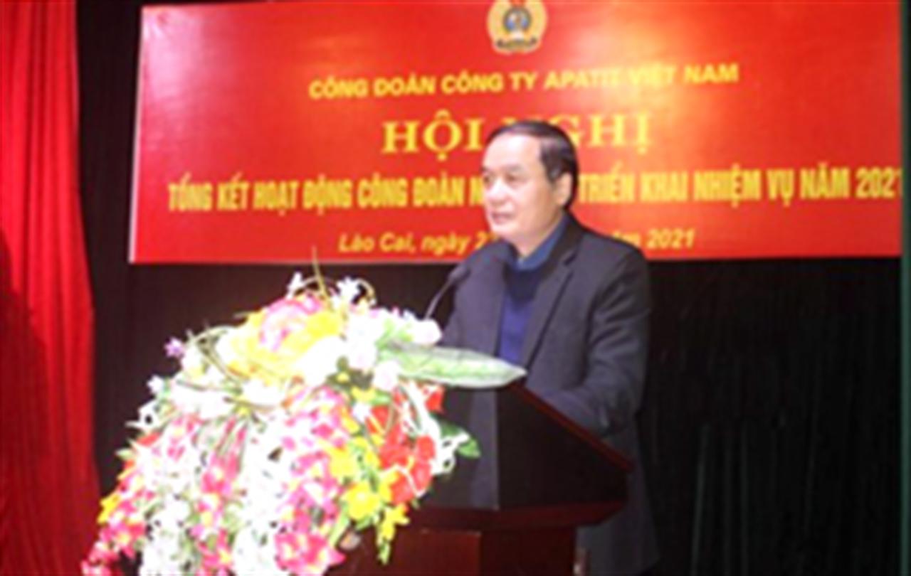 Công đoàn Công ty TNHH MTV Apatit tổng kết công tác năm 2020