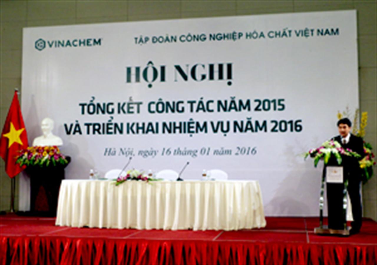 Vinachem tổ chức Hội nghị triển khai nhiệm vụ năm 2016
