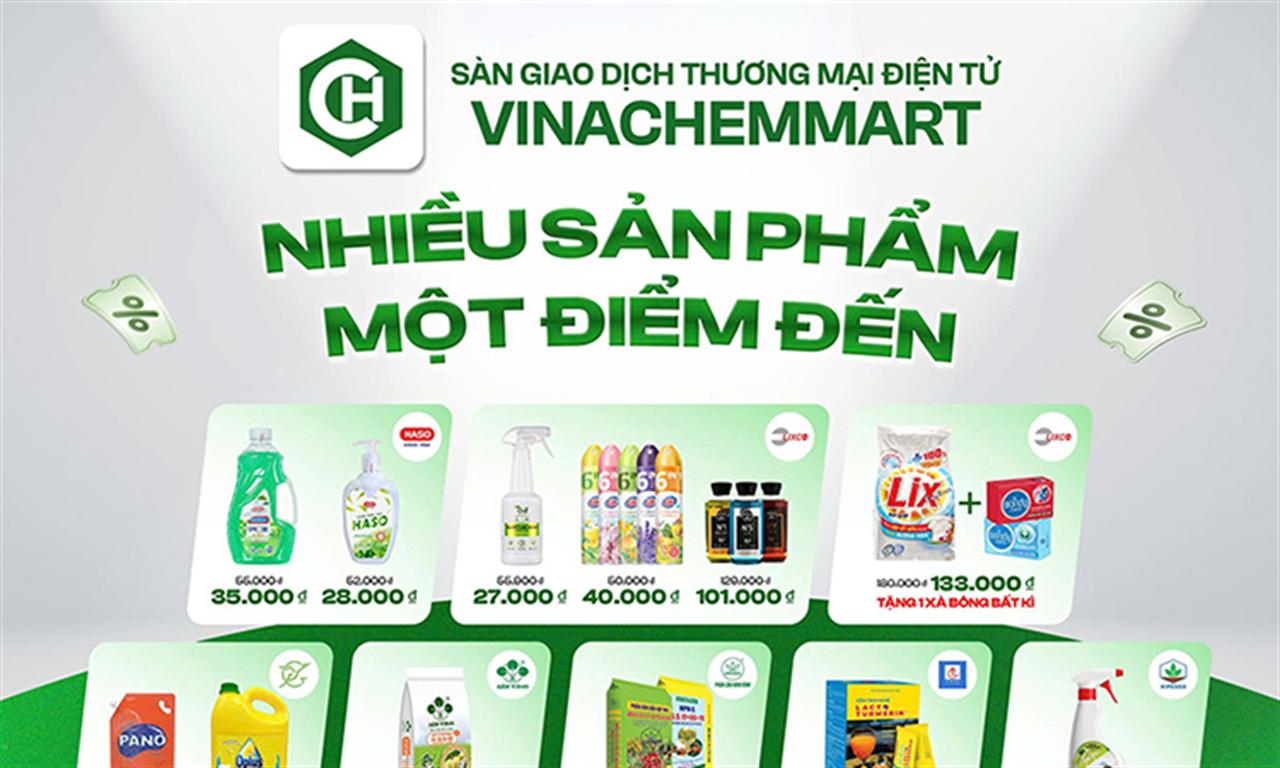 Vinachemmart tạo dấu ấn tại Triển lãm thành tựu Đất nước