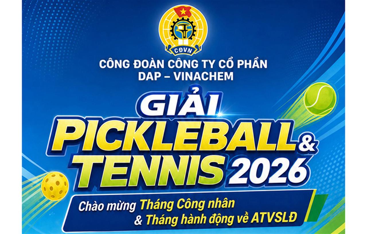 Công ty CP DAP – Vinachem tổ chức giải đấu thể thao chào mừng Tháng công nhân