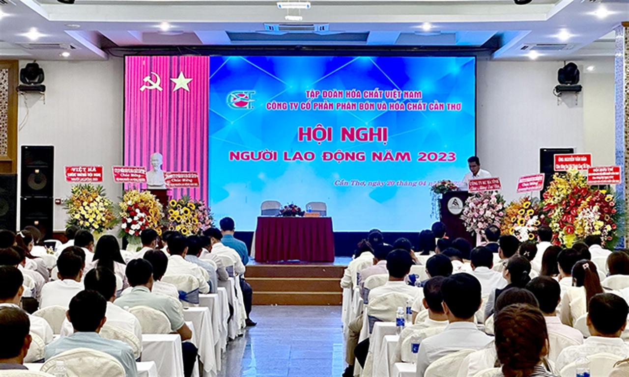 Công ty CP Phân bón và Hóa chất Cần Thơ: Hội nghị Người lao động năm 2023