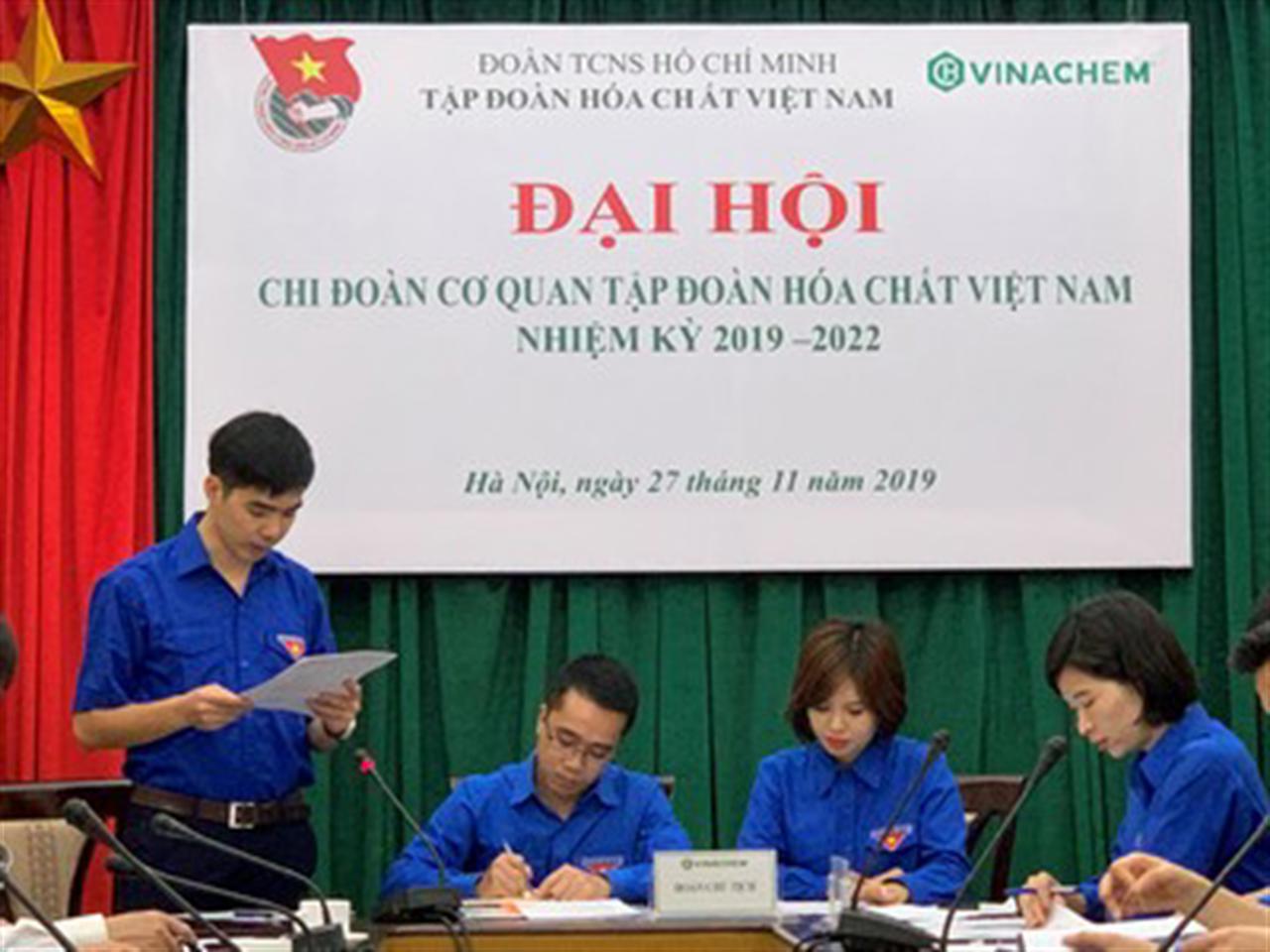 Đại hội Chi đoàn Cơ quan Công ty mẹ- Tập đoàn Hóa chất Việt Nam