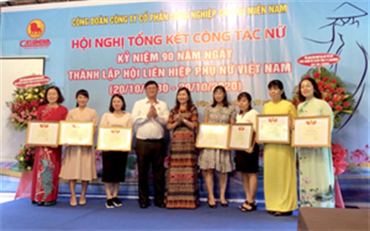 Công đoàn Casumina: Hội nghị tổng kết công tác nữ