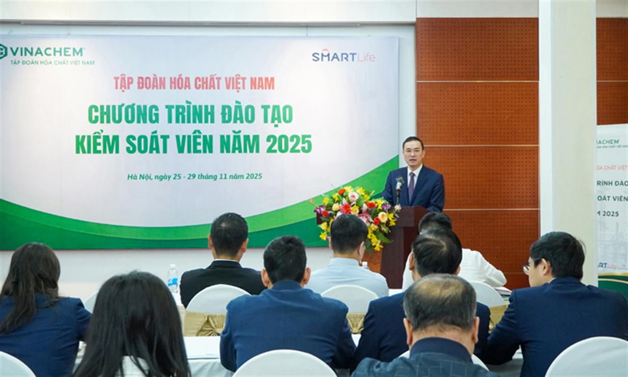 Khai giảng chương trình đào tạo Kiểm soát viên Tập đoàn Hóa chất Việt Nam năm 2025