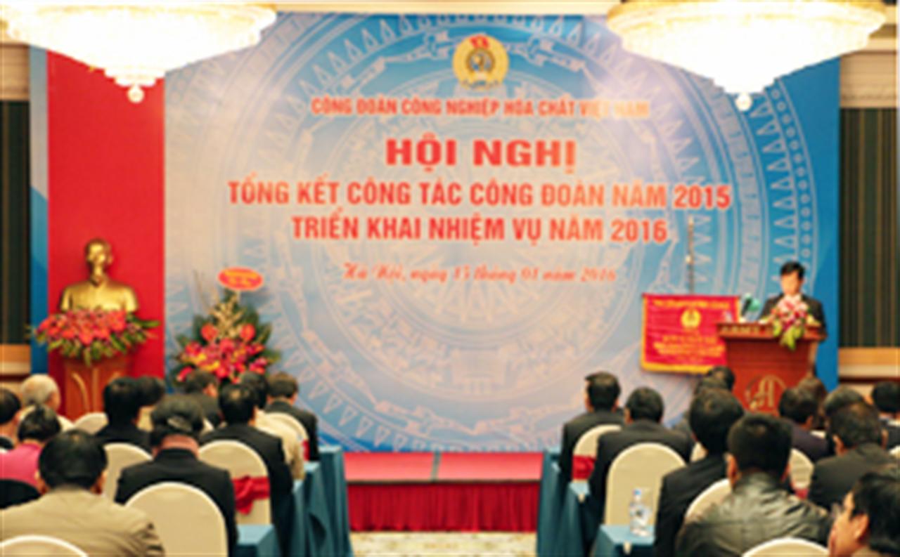 CĐ CN HCVN tổ chức Hội nghị Tổng kết công tác công đoàn năm 2015
