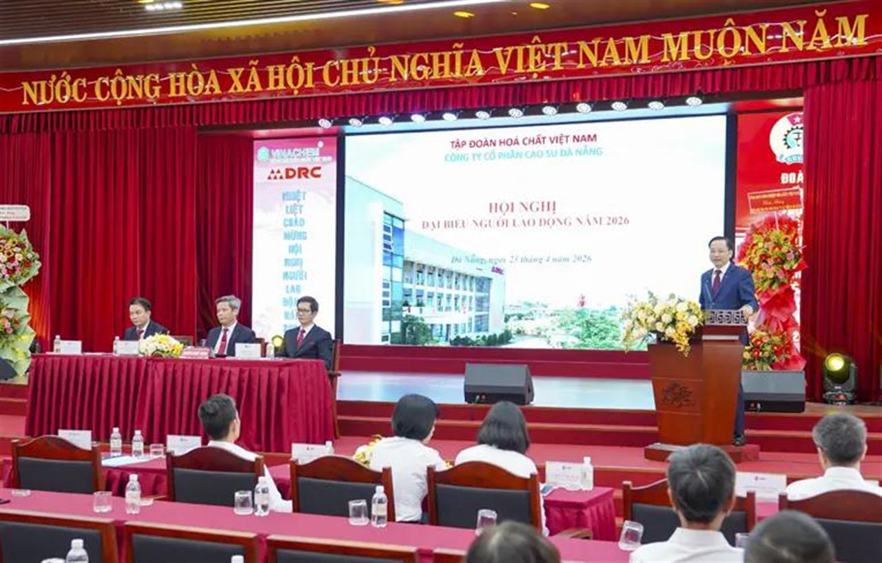 DRC quyết tâm bứt phá năm 2026 từ nền tảng chăm lo người lao động và đổi mới sản xuất