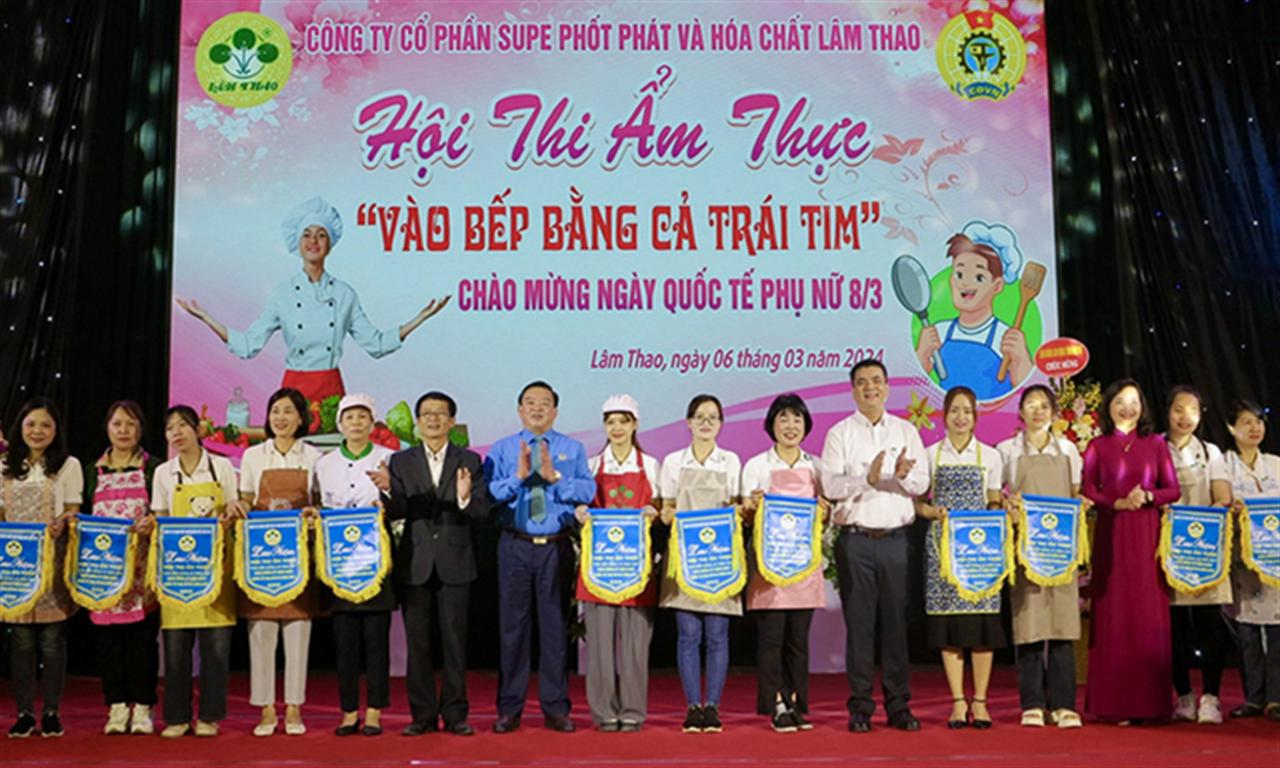 Hội thi ẩm thực “Vào bếp bằng cả trái tim”