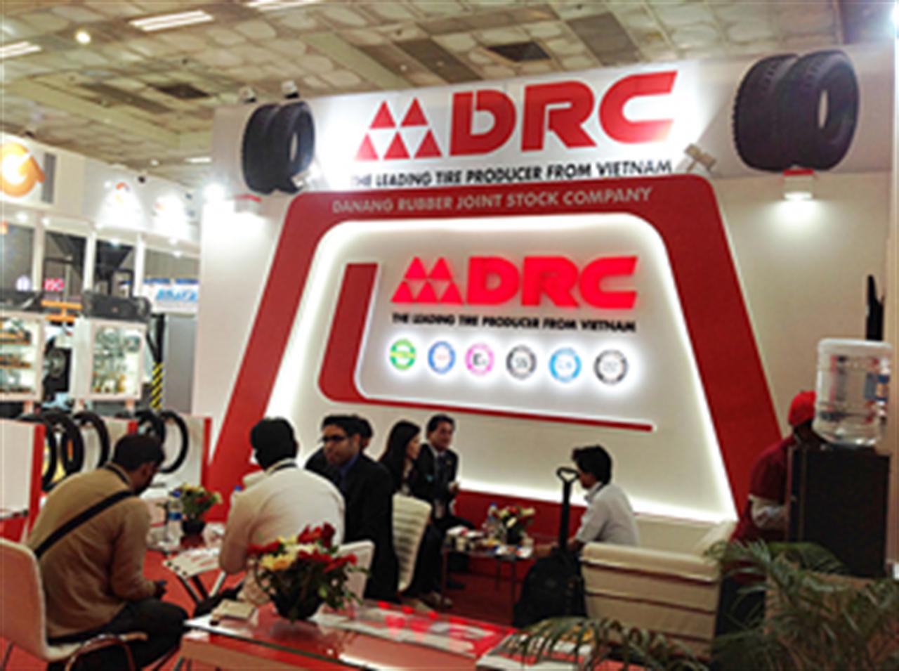DRC - Doanh nghiệp duy nhất của Việt Nam tham gia triển lãm TYREXPO INDIA 2016
