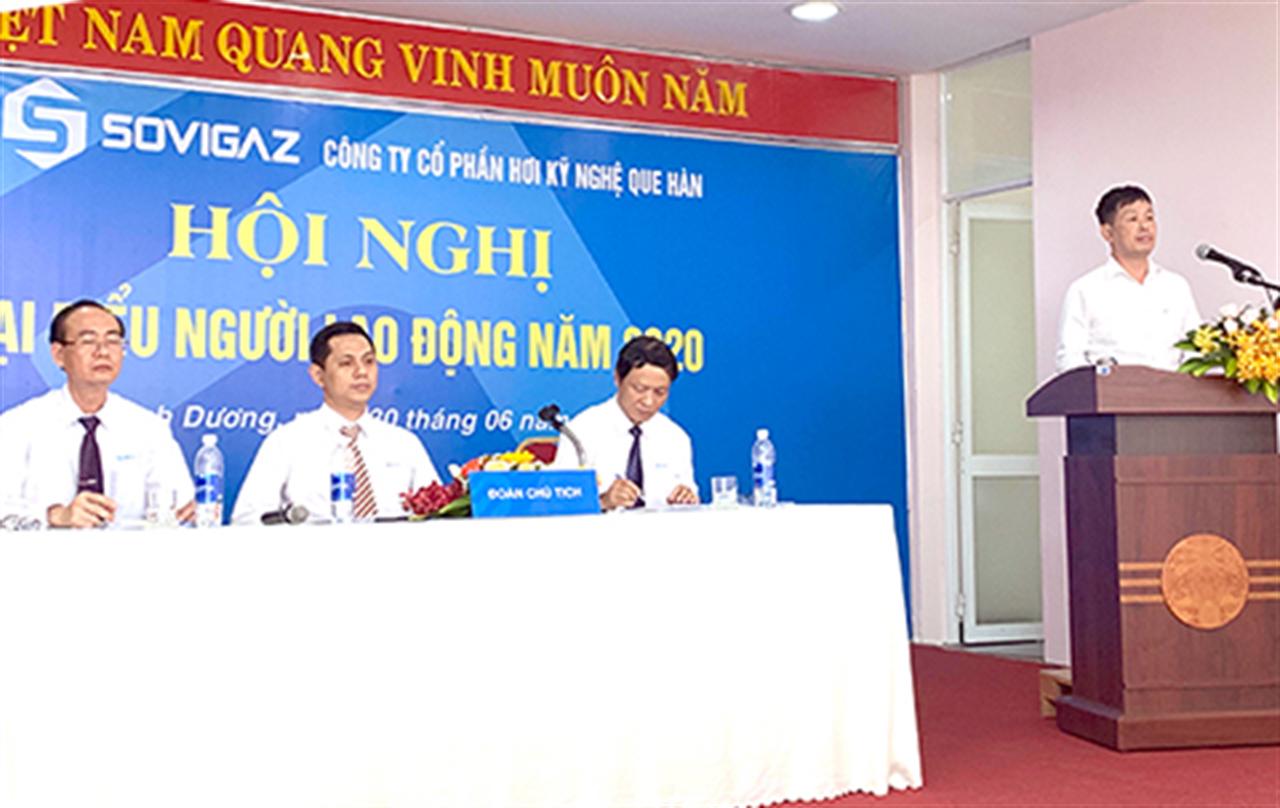 Hội nghị Người Lao động Công ty CP Hơi Kỹ nghệ Que hàn