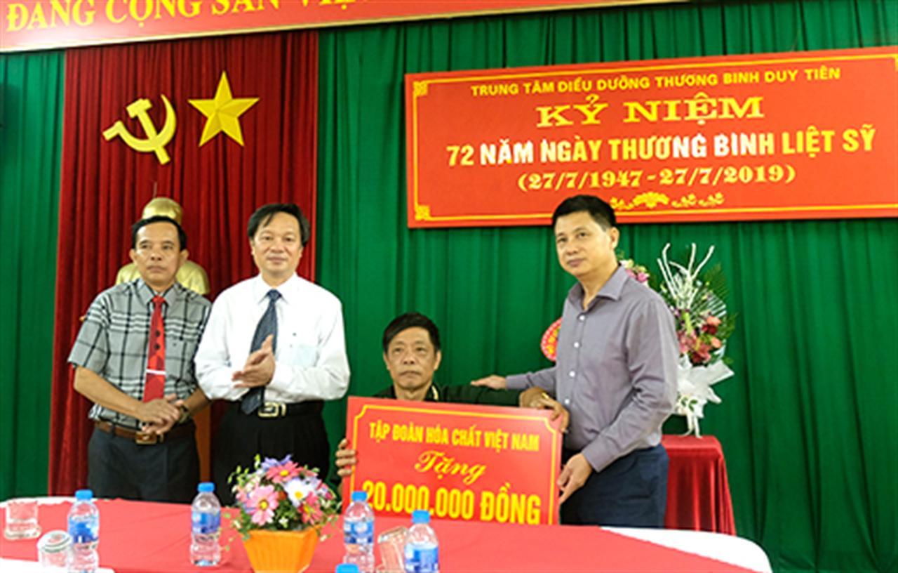 VINACHEM: Các hoạt động Kỷ niệm 72 năm ngày Thương bình. Liệt sỹ