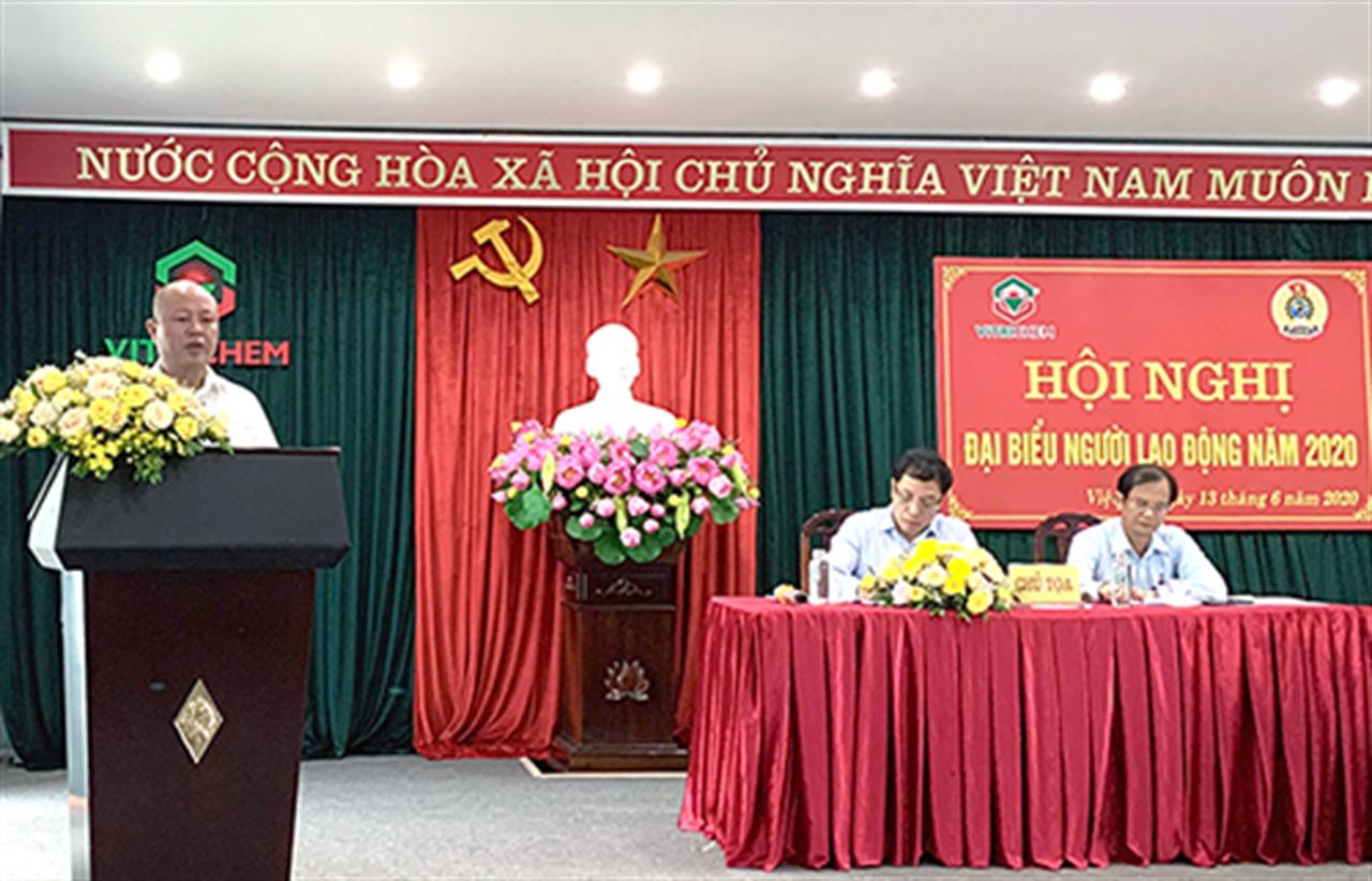 Hội nghị Đại biểu Người Lao động Công ty CP Hoá chất Việt Trì