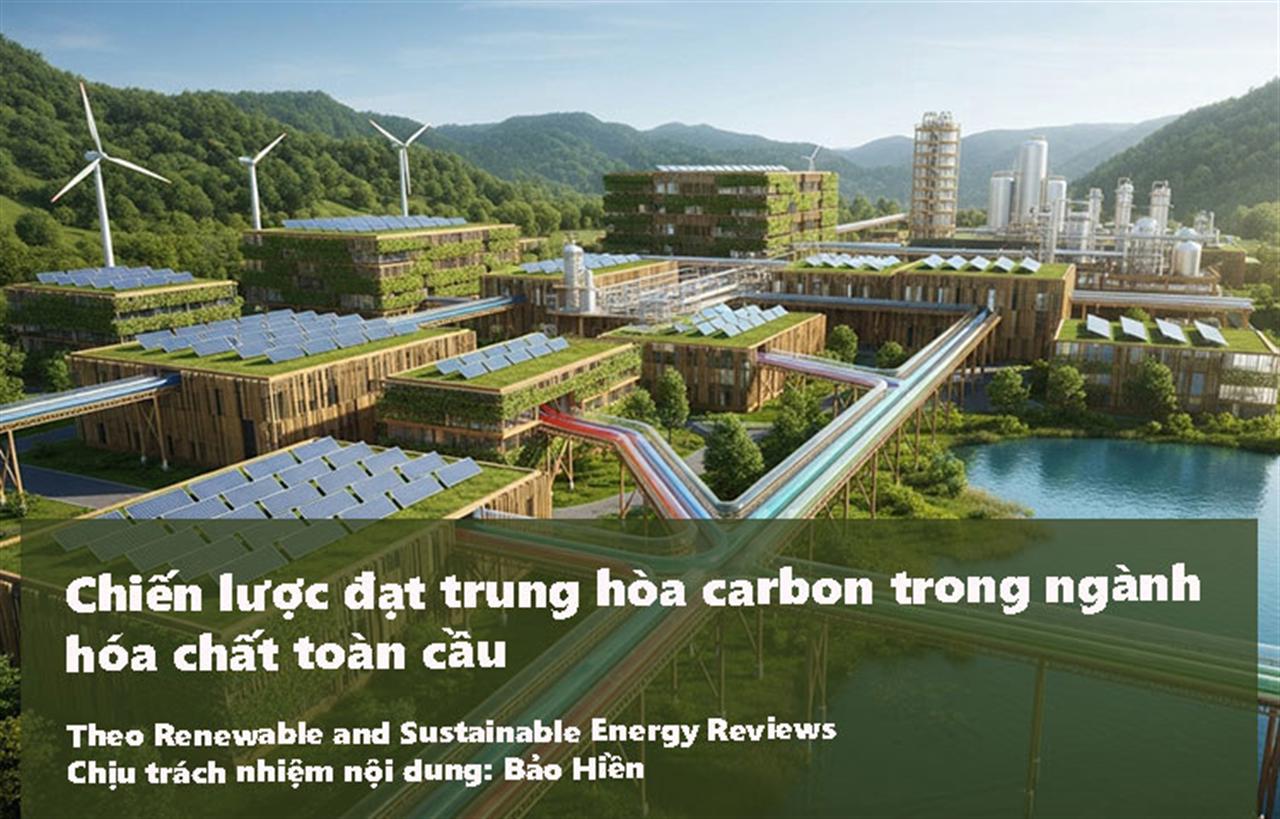 Chiến lược đạt trung hòa carbon trong ngành hóa chất toàn cầu