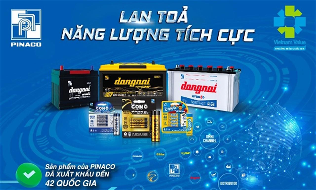 PINACO - Thương hiệu hàng đầu trong lĩnh vực sản xuất pin và ắc quy