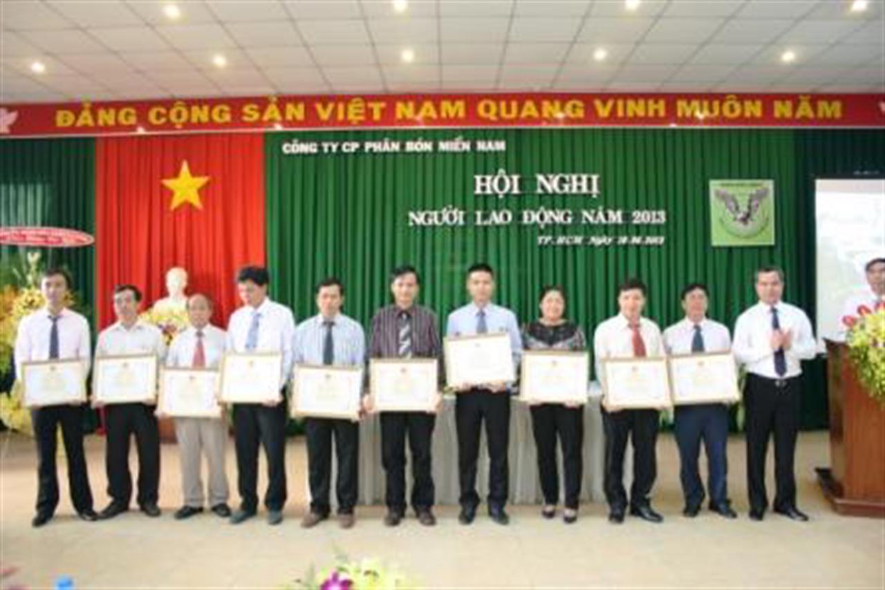 Công ty CP Phân bón Miền Nam:Chăm lo đời sống cho người lao động để doanh nghiệp cùng phát triển