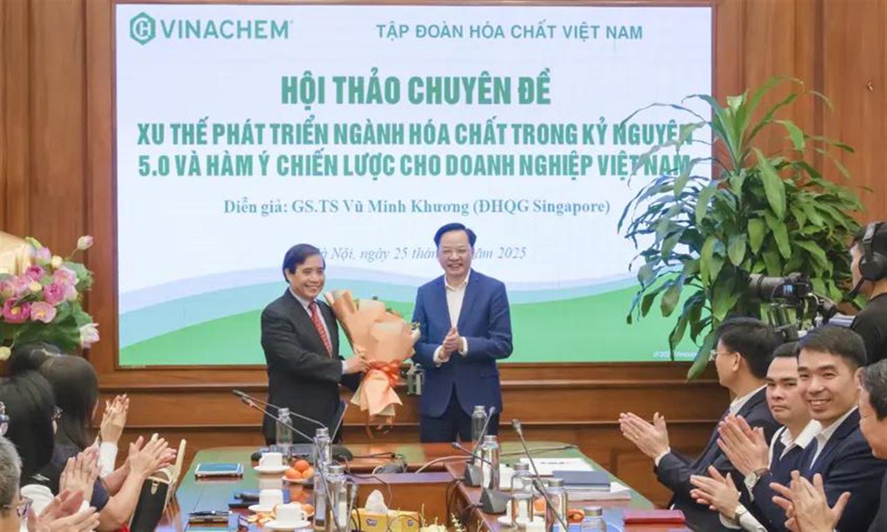 “Ngày mà Việt Nam khẳng định với thế giới đẳng cấp về một Quốc gia hùng cường sẽ là ngành Hoá chất” - GS.TS Vũ Minh Khương - Đại học Quốc gia Singapore”