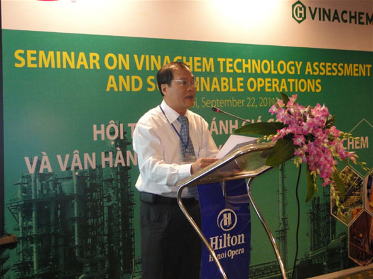 Hội thảo đánh giá công nghệ và vận hành nhà máy hiệu quả cho Vinachem