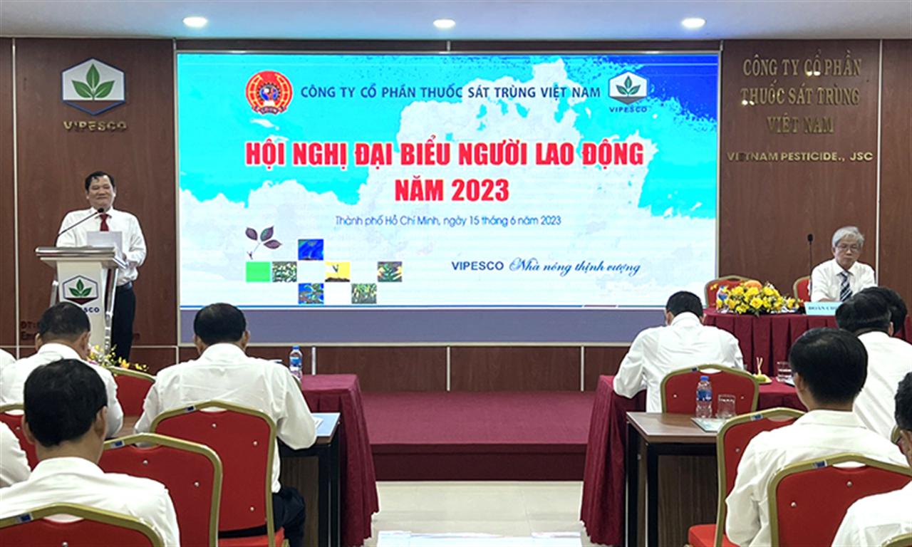 Vipesco tổ chức thành công Hội nghị Đại biểu Người Lao động năm 2023