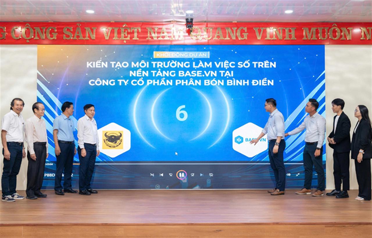 Phân bón Bình Điền: Chuyển đổi số quy trình văn phòng