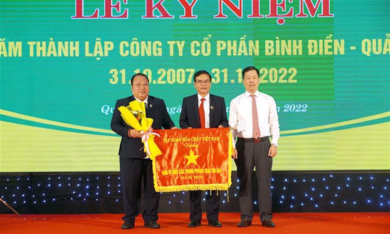 Kỷ niệm 15 năm thành lập Công ty Cổ phần Bình Điền - Quảng Trị