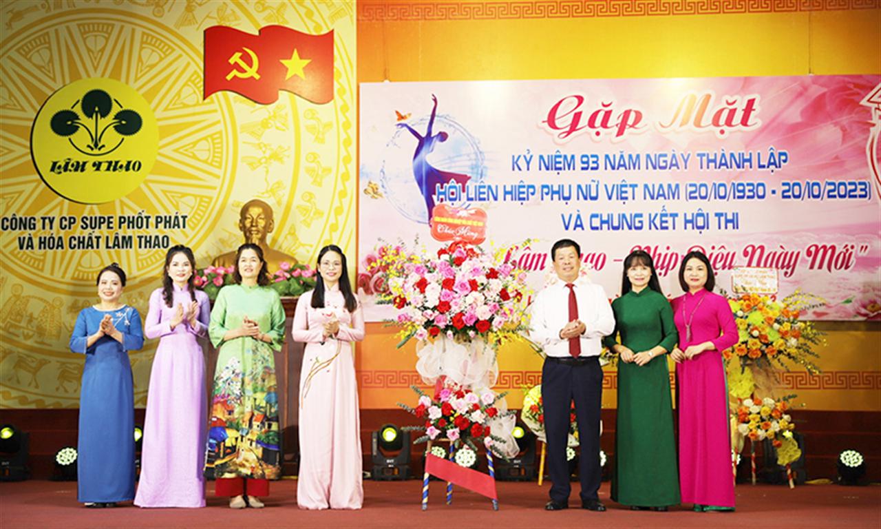 Supe Lâm Thao: Gặp mặt kỷ niệm 93 năm Ngày thành lập Hội LHPN Việt Nam và Chung kết "Supe Lâm Thao, nhịp điệu ngày mới"