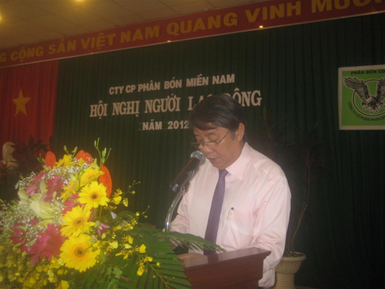 Công ty CP Phân bón Miền Nam tổ chức Hội nghị người lao động năm 2012