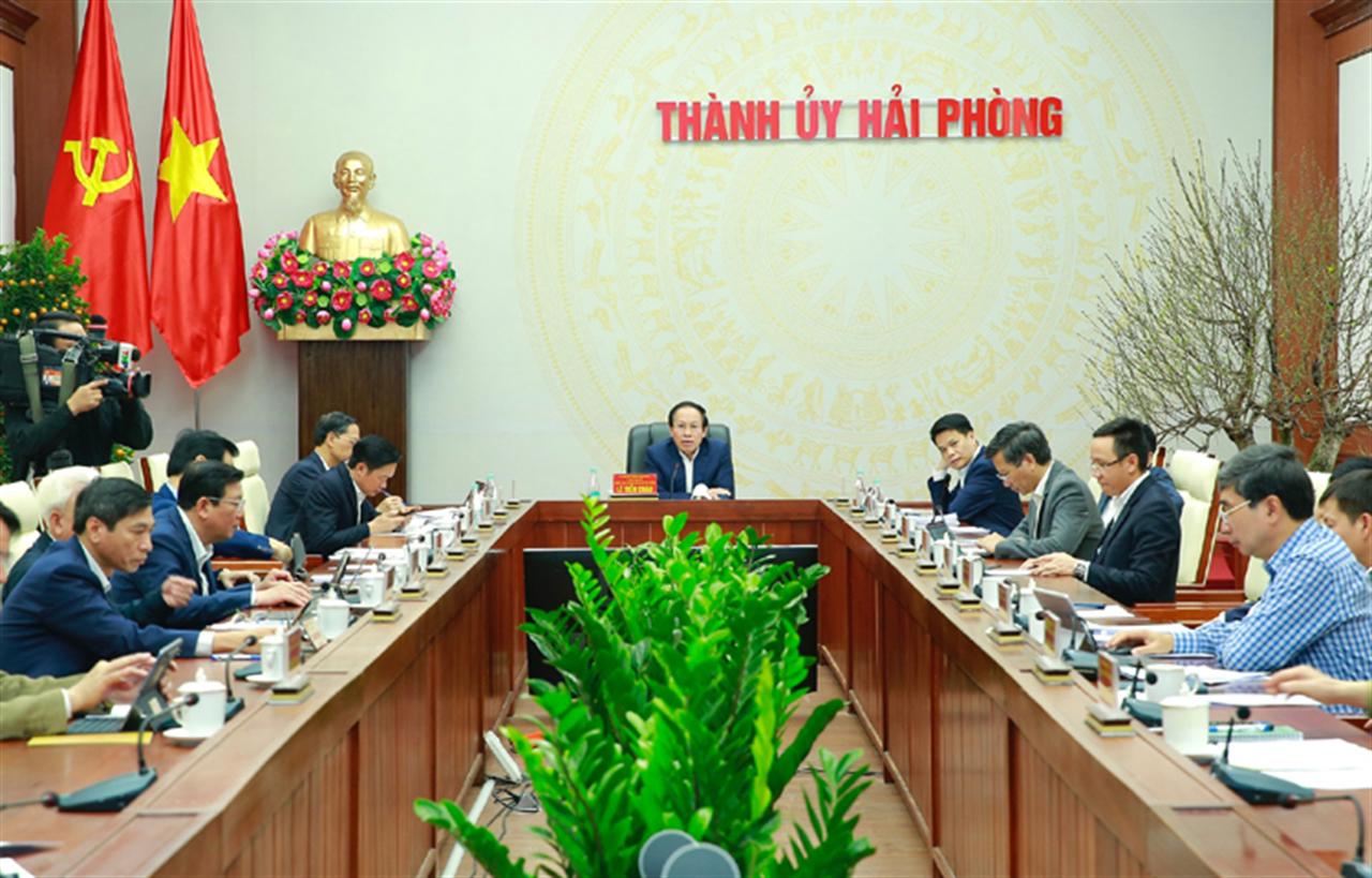 Ban Thường vụ Thành ủy Hải Phòng thống nhất chủ trương triển khai dự án nâng cấp, mở rộng cầu cảng chính của Nhà máy DAP Hải Phòng