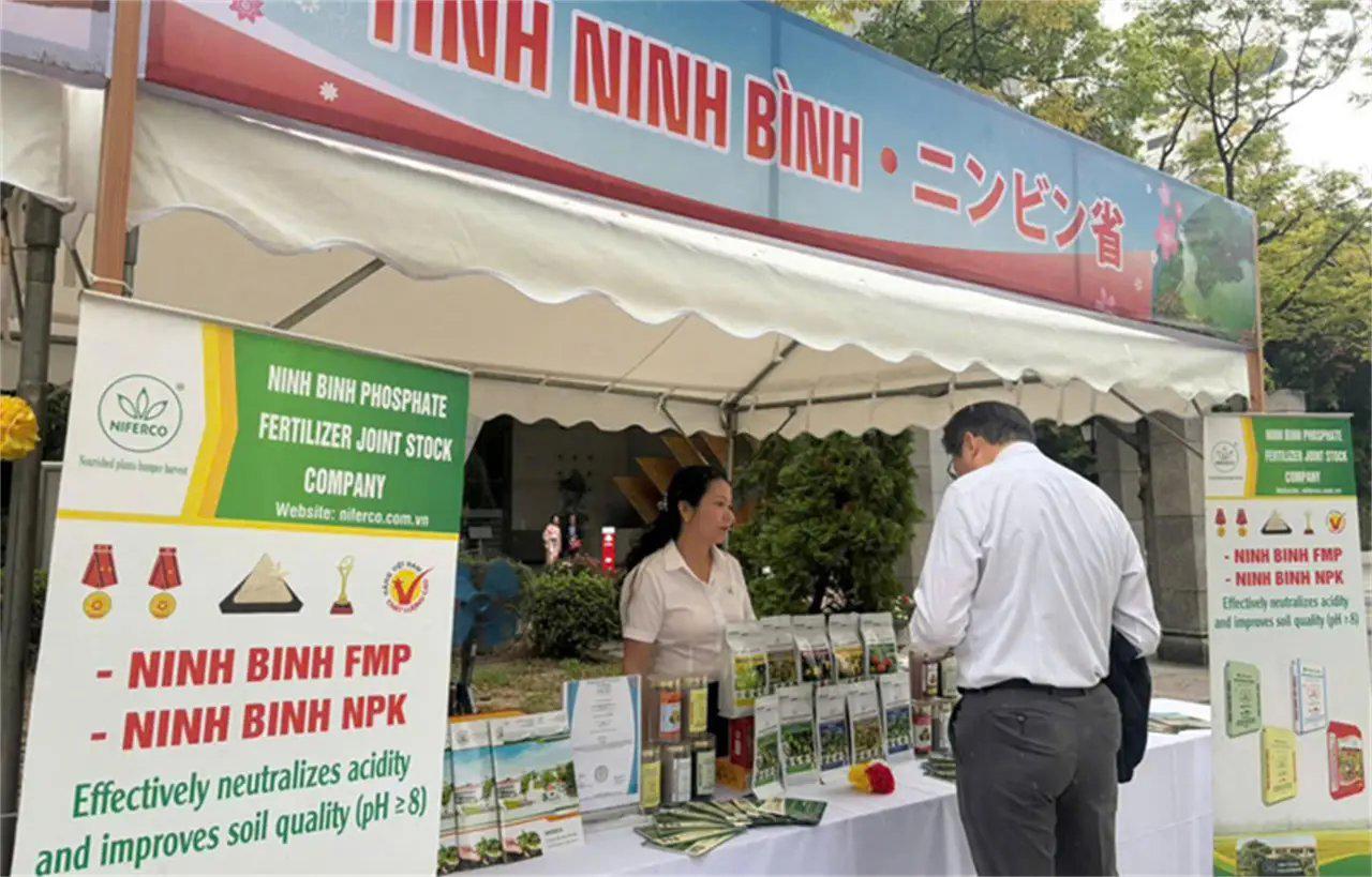 Ninh Binh Phosphate Fertilizer Promotes Economic Exchange and Cooperation in Japan