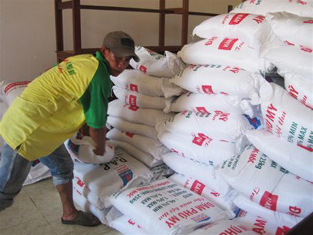 Đầu vụ hè thu, giá phân đạm tăng mạnh