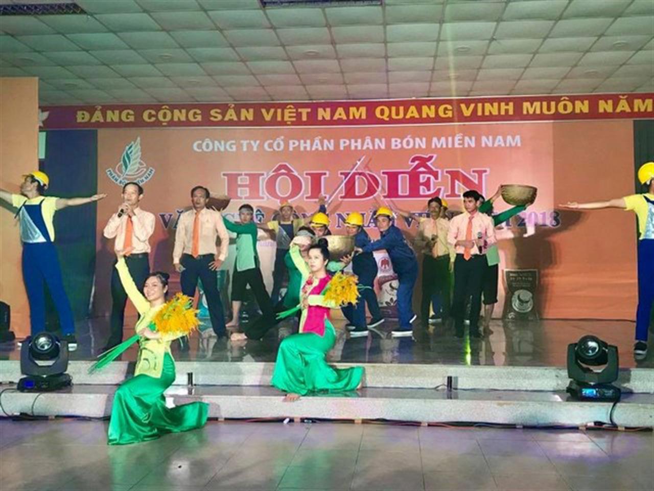 Công ty CP Phân bón Miền Nam tổ chức Hội diễn nghệ thuật quần chúng năm 2018
