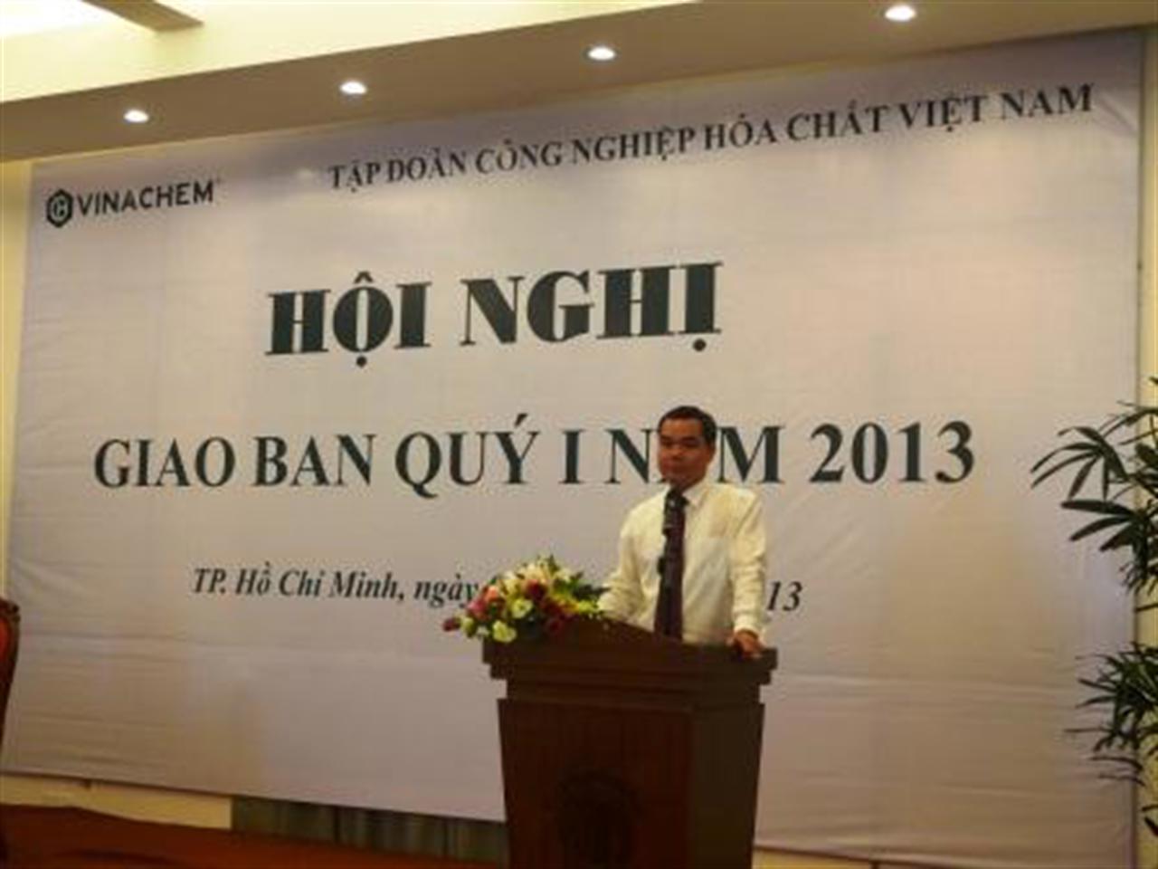 Vinachem: hoàn thành tốt kế hoạch quý I/2013