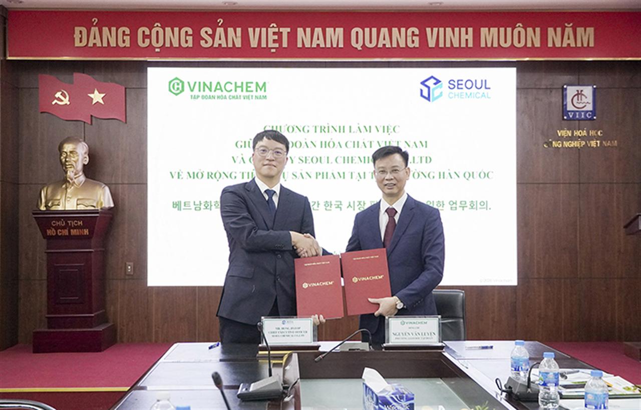 Vinachem and Seoul Chemical Promote Expansion of Product Distribution in the Korean Market