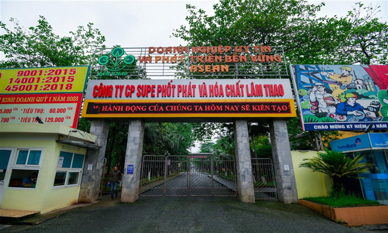 Doanh thu Supe Lâm Thao đạt 1.245 tỉ đồng, tăng 14% dù thị trường gặp khó