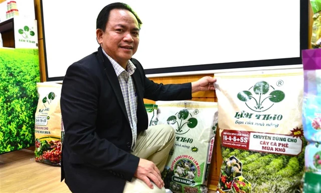 Phân bón chuyên dùng cho cà phê của Lâm Thao là kiểu 'đo ni đóng giày'