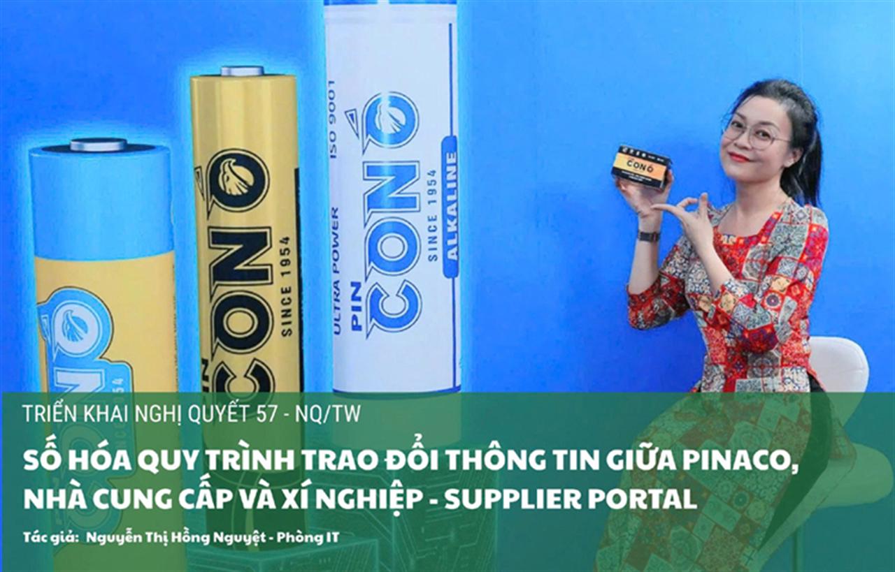 PINACO số hóa quy trình trao đổi thông tin với nhà cung cấp